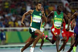 Van niekerk set the current world record over the distance in a sensational. Wayde Van Niekerk Breaks 400m Olympic World Revolution Wat Revolution