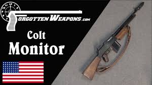 The bar was designed to be carried by soldiers that were moving. Colt Monitor The First Official Fbi Fighting Rifle Youtube
