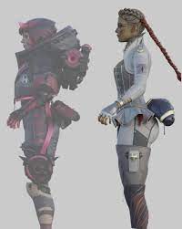 SPOILER] I think you guys need to see this, direct size comparation between  Loba and Wattson (fortified buff needed?) : r/apexlegends