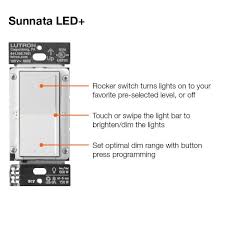 We did not find results for: Lutron Sunnata Touch Dimmer With Led Advanced Technology For Superior Dimming Of Led Incandescent Halogen Bulbs White Stcl 153ph Wh The Home Depot