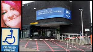 Fuming mum ran over driver's foot after he parked in hospital disabled  space