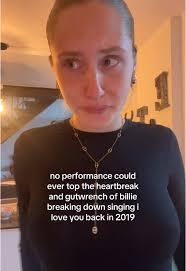 Crying to I Love You by Billie Eilish