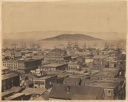 View Of The City From Stockton Street Containing The Portions Between Washington And Sacramento Streets San Francisco Photography San Francisco Earthquake San Francisco Bay Area