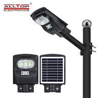 Alltop Intelligent LED Street Solar Light Charge Controller ABS IP66  Waterproof Outdoor All in One 30W 60W 90W Automatic LED Solar Street Light