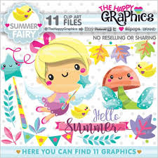 Download summer seasons images and photos. Summer Clipart Summer Graphic Commercial Use Summer Party Summer Season Fairy Clipart Fairy Clip Art Magical Summer Time By Thehappygraphics Catch My Party
