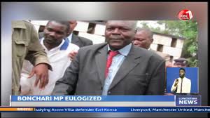 President uhuru kenyatta's mashujaa day full speech. President Uhuru Kenyatta Mourns Bonchari Mp Youtube