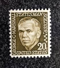 1967US #1289 20c George Marshall Statesman Soldier