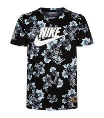 Easy and free returns, secure payment and delivery of your purchases in 48 hours. Nike Cotton Floral Print T Shirt Black M For Men Lyst
