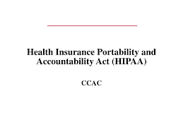 A trusted independent health insurance guide since 1994. Ppt Health Insurance Portability And Accountability Act Hipaa Powerpoint Presentation Id 3755926