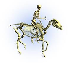 How to summon a charged creeper in minecraft. 3d Render Of A Human Skeleton Riding A Skeleton Horse Stock Photo Picture And Royalty Free Image Image 11563074