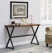 Amazon Sofa Table With X Legs Just 47 99 W Code 30 Off Coupon Reg 129 99 As Of 7 Farmhouse Console Table Furniture Sofa Table