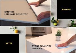 Inspire stone is now your one stop shop, we can do your entire project, kitchen and bathrooms just relax and see the transformation; Order Your Overlay Stone Benchtop