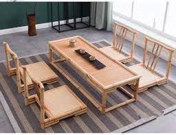 Modern Bamboo Floor Table Japanese Style Tatami Coffee Tea Living Room Bamboo Ta Tables Bamboo Furniture Bamboo Sofa Bamboo Furniture Design