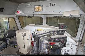 Here S A Look At The Inside Of The Cab And Controls Of Montana Rail Link F45 No 392 When This Photo Was Taken Just A Few Weeks A Locomotive Caboose Rail Link