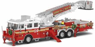A new york city fire truck, inspired by work done by josh baakko, brian gallant, and pierre normandin, as well as from photos on fdnyphoto.com. Code 3 Fdny Christmas Ladder 114 12568 Lego City Fire Truck Lego City Fire Fdny