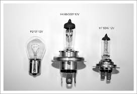 Standard Light Bulbs And Halogen Light Bulbs H4 And H7 Download Scientific Diagram