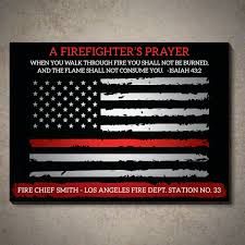 Maybe you would like to learn more about one of these? Red Barrel Studio Custom Firefighter S Prayer Wall Decor Wayfair