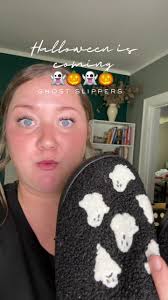 These will be a year round slipper for me 👻 #halloween #halloweensli...