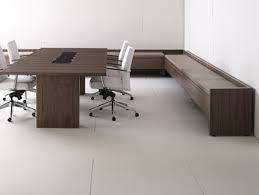 Hbf S Linea Bench Eliminates The Need For Additional Chairs Lining Conference Room Walls Furniture Table Lounge Seating