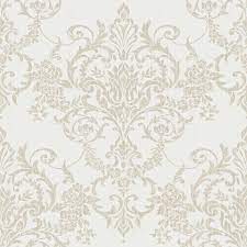 Luis 10m X 52cm Matte Wallpaper Roll In 2021 Damask Wallpaper Victorian Wallpaper Gold Removable Wallpaper