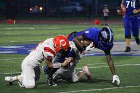 Varsity Football won 42-0 over East Friday night. 🏈 #feastweek 📸: by Lois  Guest