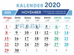 Neptu dina lan pasaran miturut pitungan jawa. Kalender November 2020 Nasional Dan Jawa Prabu Blog