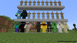 Who will win the mob battle?! Minecraft Mob Armor Mod 1 0 3 For 1 12 2 Hallowen Costume Special Minecraft Mod
