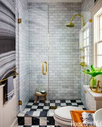 Innovations in bath fixtures and furniture are advancing the comforts and design elements you can include in your bathroom. á‰ Small Bathroom Glass Door Fresh Design