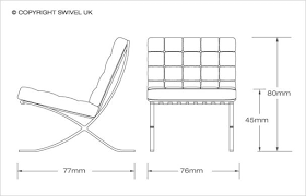 By ludwig mies van der rohe. Mies Van Der Rohe Style Barcelona Style Chair Style Swiveluk Com Interior Design Chair Barcelona Chair Van Der Rohe