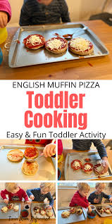Toddler Food Recipe English Muffin Pizzas Kids Cooking Recipes Easy Meals For Kids Easy Toddler Meals