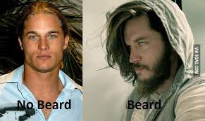 No Beard Vs Beard Travis Fimmel Aka Ragnar Lothbrok Travis Fimmel Ragnar Lothbrok Ragnar