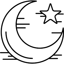 Star And Crescent Moon Free Nature Icons