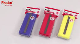 Foska Color Plastic School Dry Erase Magnetic Corduroy White Board Eraser  Washable Whiteboard Duster