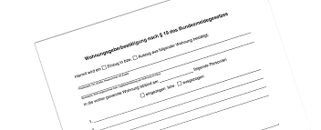 Wohnungsgeberbescheinigung Fur Berlin Berlin Bescheinigung