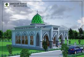 Gambar model teras mushola minimalis. Gambar Desain Masjid Minimalis 12x12 Gambar Arsitektur Arsitektur Masjid Desain
