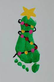 If you enjoy making cards and collecting card making tips, then you'll love these diy baby cards! 12 Diy Christmas Cards Using Footprints Via Pinterest