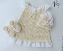 Inspiracion Ideas El Vestido Sarafan De Pusi Odezhda Dlya Malyshej Vyazanye Kryuchkom Detskie Platya Uzory Dlya Vyazaniya Detskih Veshej