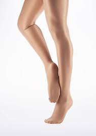 Capezio Shimmer Footed Dance Tights Suntan