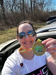 pw50 rider finishes third in first flat track race