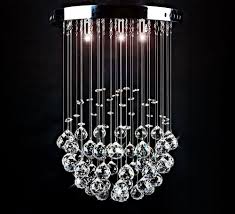 Details Zu Deckenlampe Kristall Leuchte Funkelnd Tropfchen Kugel O30cm 3xg9 Lampen Denita Deckenlampe Kristall Kronleuchter Kristall Kronleuchter