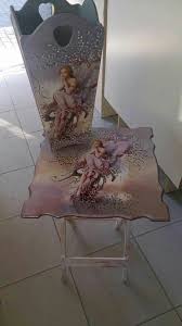 Arzu Yumrutas Sehpa Semsiyelik Keceden Canta Mobilya Boyama Boyanmis Mobilya Ve Balerin Boyama