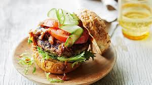 In my youth, i learned how to make hamburgers from a celebrity chef who insisted that you needed breadcrumbs, egg and. Turkey And Sage Burgers With Onion And Fennel Relish Recipe Sbs Food