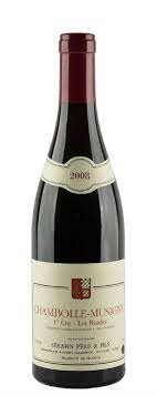 2008 Domaine Christian Serafin Chambolle Musigny Les Baudes Wine Sale Rare Wine Bottle Label Design
