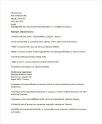 Marketing Business Analyst Resume Marketing Resume Samples For Successful Job Hunters It Is An Ir Marketing Resume Business Analyst Resume Business Analyst