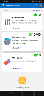Microsoft rewards points will expire if there are no earning activities within 18 months. Lightspeed Quiz Is Not Automatic Anymore Whoever That Posts The Answers To These Quizzes Please Continue Doing So Microsoftrewards