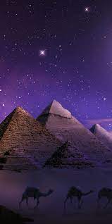 Photoshop Pyramids Egypt Night 1080x2160 Wallpaper Egypt Wallpaper Pyramids Egypt Ancient Egypt Art