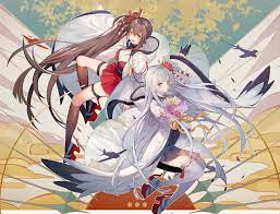 Anime Azur Lane Shoukaku Azur Lane Zuikaku Azur Lane 1080p Wallpaper Hdwallpaper Desktop Anime Anime Artwork Character Art