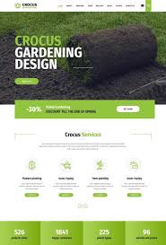 50 Best Gardening And Landscaping Website Templates Freshdesignweb Travel Website Design Website Design Website Design Inspiration