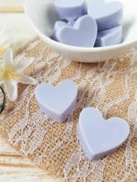 Little heart aromatic scented soap gift cleansing bar soap healthy natural aroma. Diy Lavender Soap Heart Shaped The Inspiration Edit