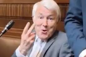 Michael Lowry issues statement claiming two finger gesture 'taken out of  context'